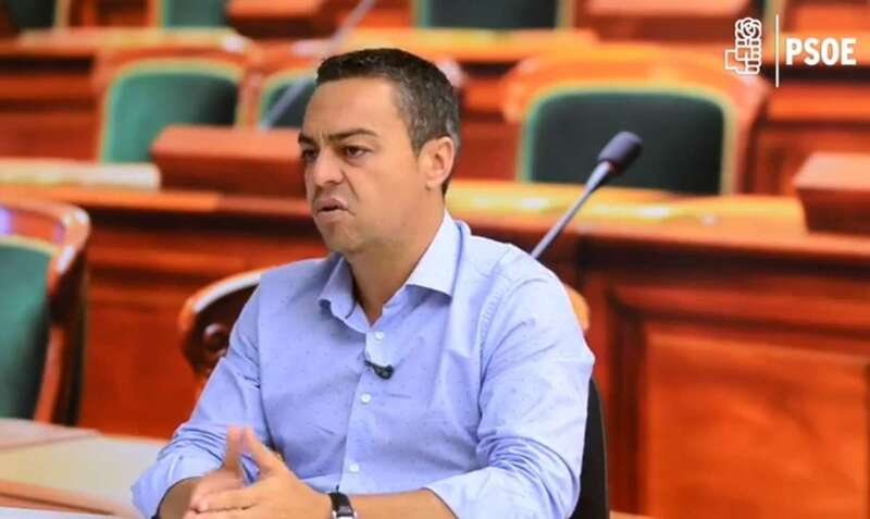 Tino Déniz, concejal socialista (Foto TA)